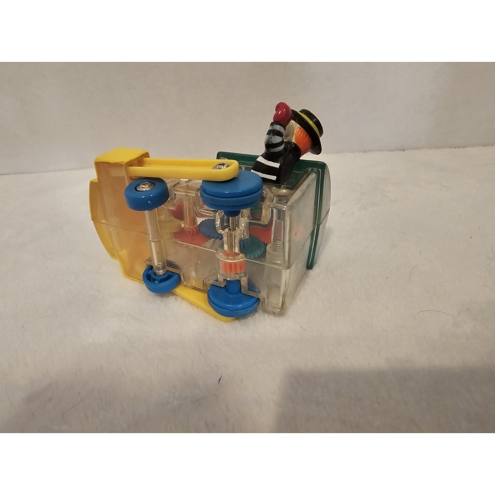 1998 Carl's Jr. Hamburglar‎ Clear Gear Friction Toy Vehicle - Picture 5 of 7